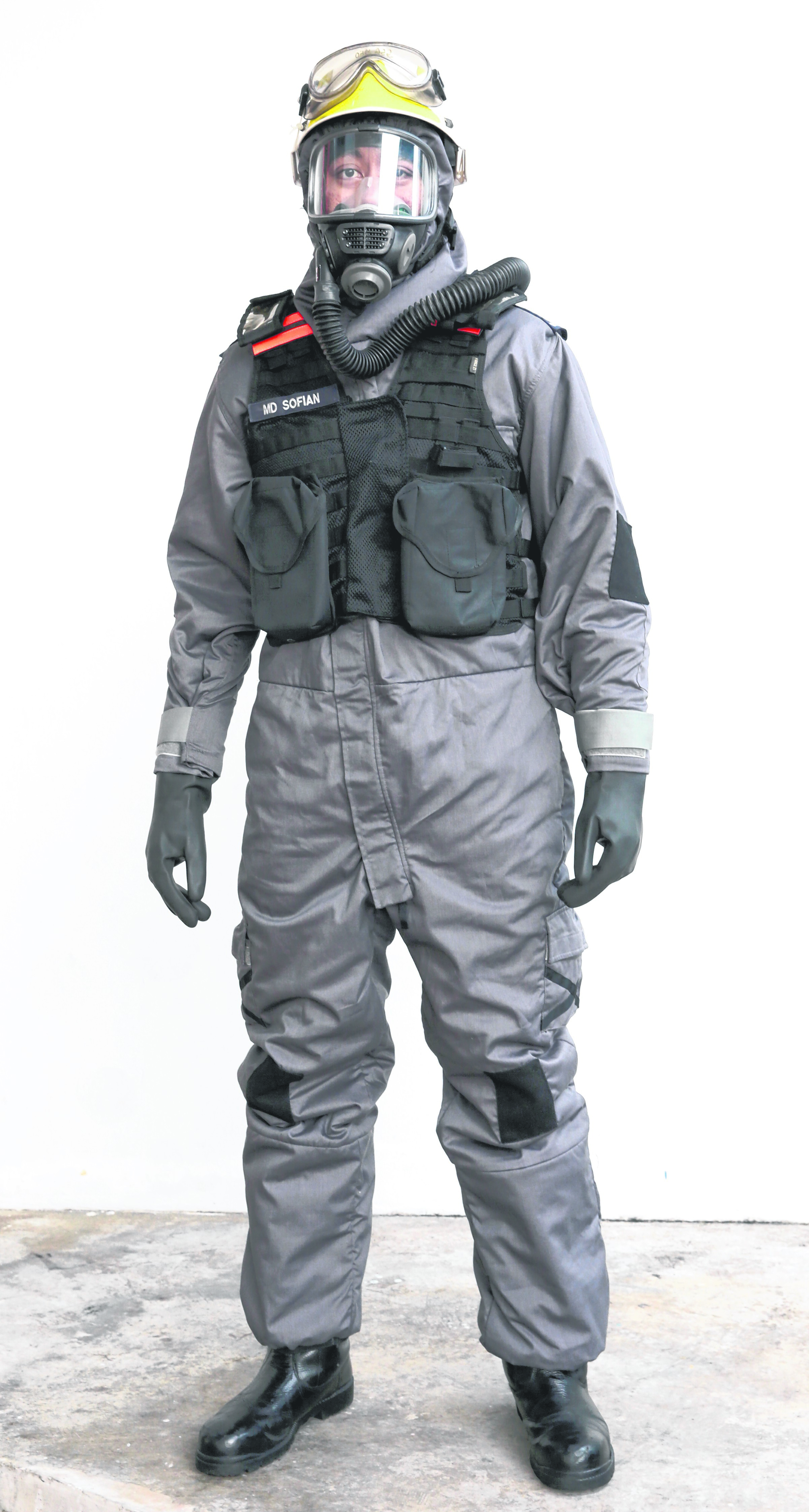 SCDF's HazMat team suits up for different situations The New Paper.