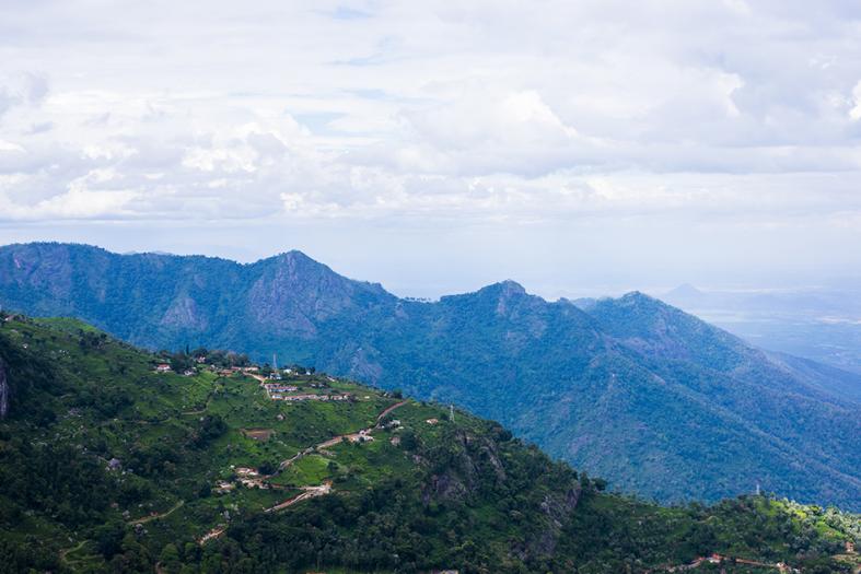 A large number of hill stations are scattered throughout the mountains around Coimbatore, providing breathtaking views of the Western Ghats mountain range.