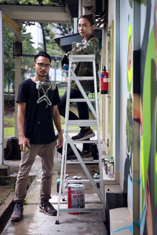 Local art duo make their mark around the world