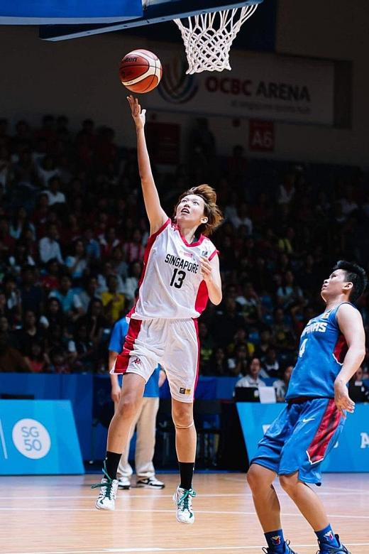Basketballer Yoshida targets SEA Games glory for Singapore