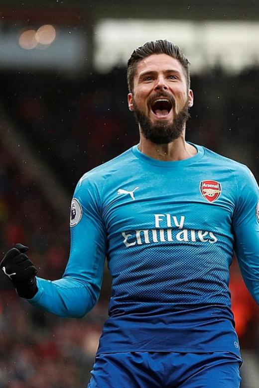 Giroud comes to Arsenal&#039;s rescue in draw with Southampton