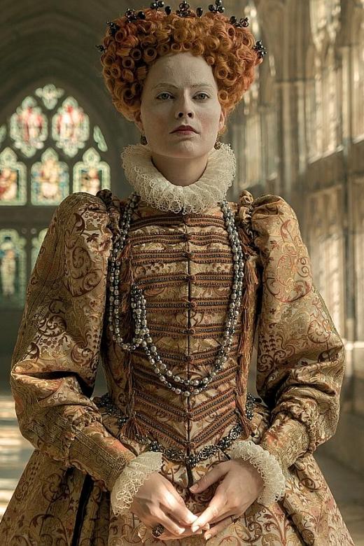 Margot Robbie transforms into Elizabeth I for Mary Queen Of Scots