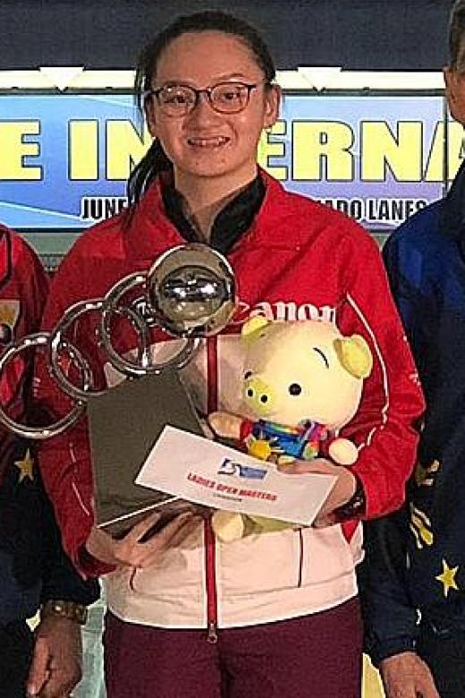 Bowler Amabel Chua, 19, clinches first senior title