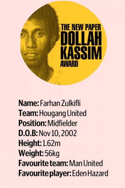 TNP Dollah Kassim Award: Desire to excel helps Farhan Zulkifli go far