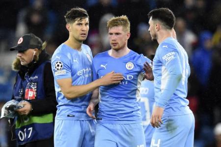 De Bruyne gives Man City slender lead over stubborn Atletico in Champions League