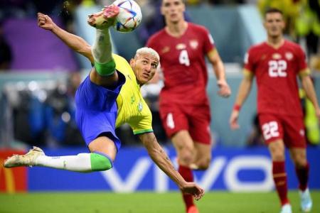 World Cup: Richarlison double gives Brazil 2-0 win over Serbia