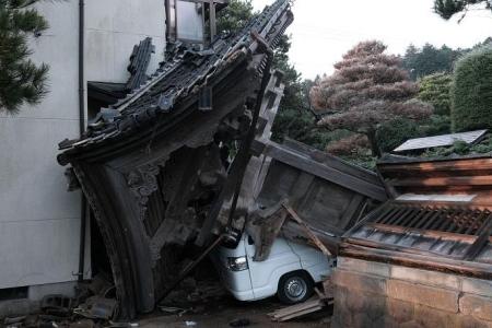 In Pictures: Earthquake hits central Japan on New Year’s Day