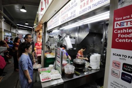 Subsidy window for hawkers to adopt e-payment extended to end-2025