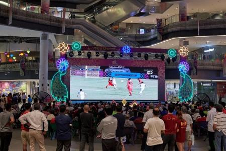 Singapore-Vietnam matches to be screened at CCs 