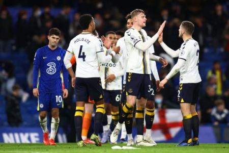 Covid-hit Chelsea frustrated in Everton draw