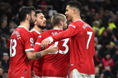 Ronaldo breaks goal drought as United defeat Brighton