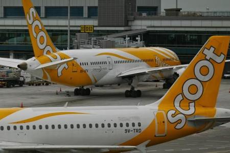 Scoot blames flight cancellations on shortage of spare parts