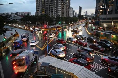 Longer travel time for motorists after traffic changes in Novena