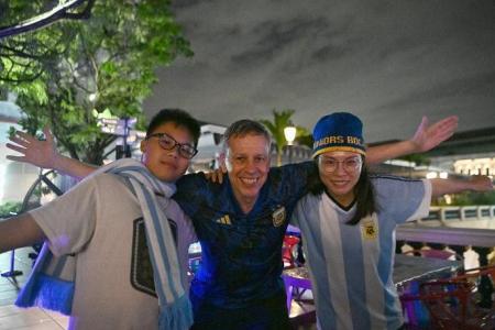 Argentina fans in Singapore celebrate ‘big moment’ as La Albiceleste reach final 