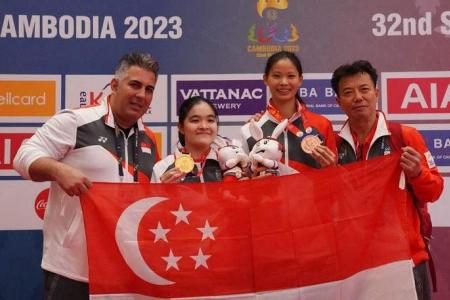 SEA Games: S'pore fencers retain women’s foil team gold; six titles now in Cambodia