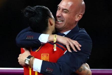 Spanish football chief Luis Rubiales apologises for kissing Women’s World Cup Winner