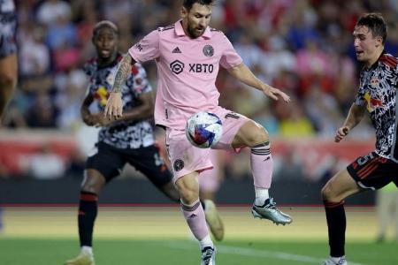 Lionel Messi comes off bench to score as Inter Miami win at Red Bulls