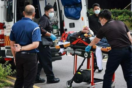 SCDF rescue two workers stranded on gondola at Capital Tower