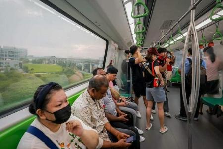 Launch of first 7th-generation MRT train draws over 100 fans