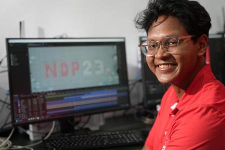 Poly media student’s final-year project: Animating graphics for NDP 2023 