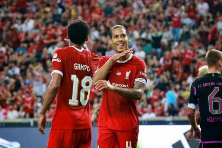 Fans make Liverpool feel at home even as Bayern spoil the Kallang party