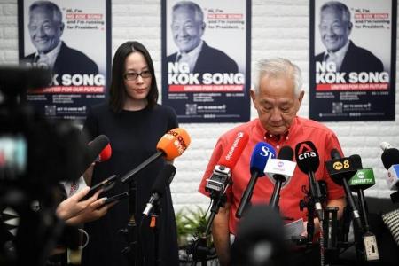 Ng Kok Song says he achieved ‘No. 1 goal’ of giving S’poreans chance to vote 