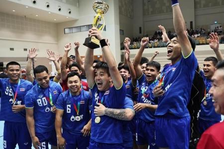 Thailand beat Singapore 4-2 to claim Asia Oceania Floorball Confederation Cup