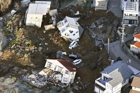 In Pictures: Earthquake hits central Japan on New Year’s Day