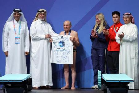 Centenarian to compete in World Aquatics Masters C'ships