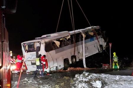 S'porean passengers suffered minor injuries in Norway bus crash 