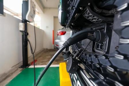 EV chargers now available at about half of all HDB carparks