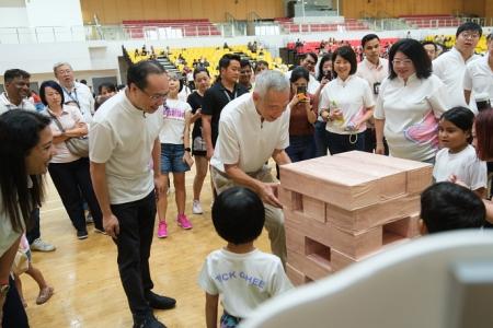 Support for Teck Ghee families with pre-schoolers with special needs