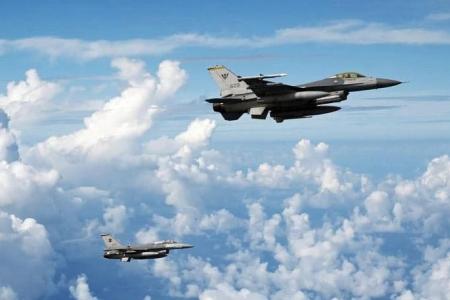 RSAF scrambles two F-16s after Malaysian copter flies near Changi Airport; 20 flights delayed