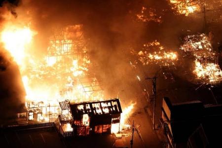 In Pictures: Earthquake hits central Japan on New Year’s Day