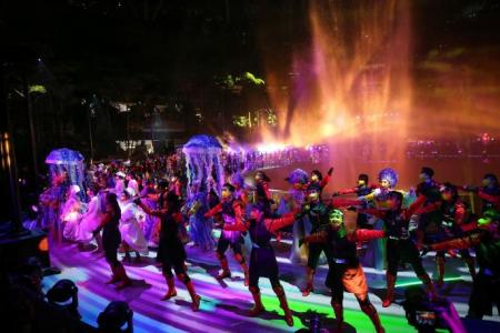 Jewel sparkles in Chingay colours