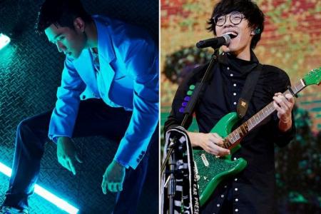 Taiwanese singers Eric Chou and Crowd Lu to stage gigs here