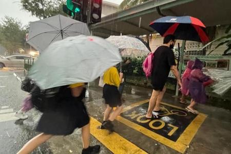 Risk of flash floods in 13 areas from Wednesday morning downpour: PUB