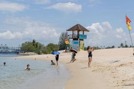 Siloso Beach in Sentosa reopens after oil spill cleanup