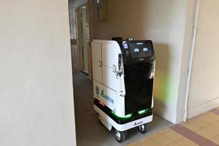 Robot ‘butler’ trial launched at HDB rental block to deliver meals to homebound seniors 
