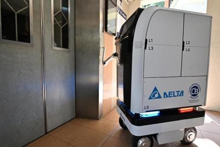 Robot ‘butler’ trial launched at HDB rental block to deliver meals to homebound seniors 