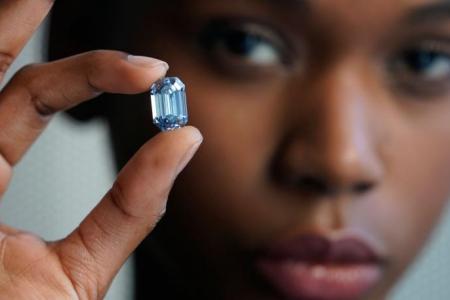 Largest, most valuable blue diamond expected to fetch over $60m at auction