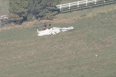 Three people killed after two small planes collide in midair in US