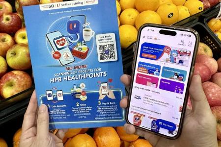 FairPrice Group links mobile app with Healthy 365 app