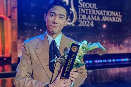 Desmond Tan named Outstanding Asian Star at Seoul Awards, Latest TV ...