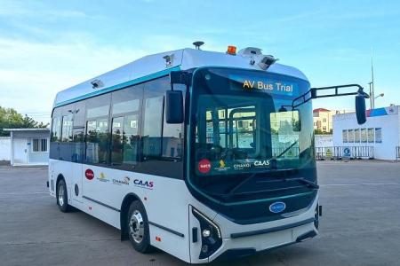 Self-driving bus for Changi Airport workers to be trialled 