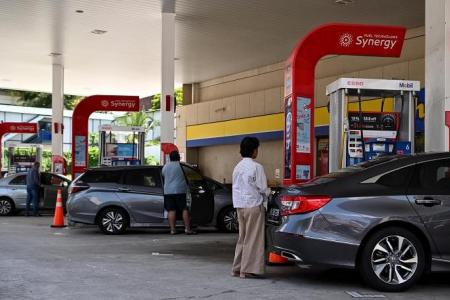 Fuel pump prices in Singapore continue to slide