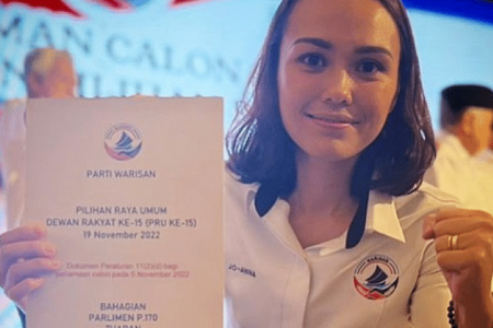 Ex-beauty queen faces 5 male candidates in fight for Sabah parliamentary seat