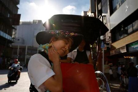 Social media inspires Japanese women to dash into rickshaw pulling