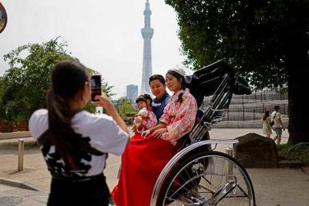 Social media inspires Japanese women to dash into rickshaw pulling