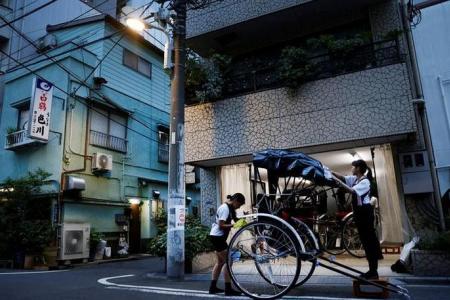 Social media inspires Japanese women to dash into rickshaw pulling